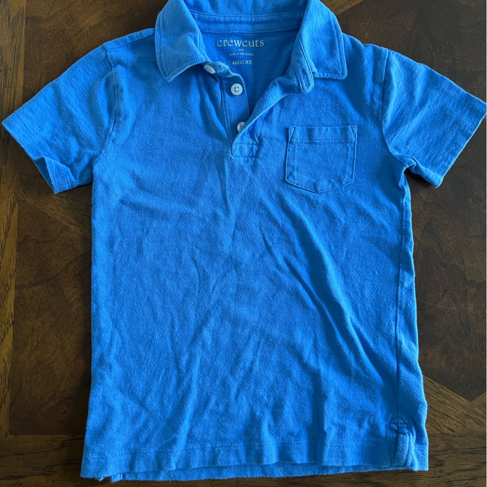 Crewcuts Vibrant Blue Polo Shirt for Men